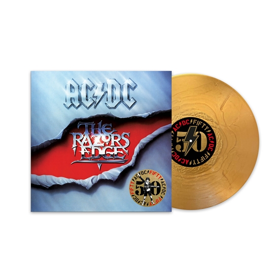 AC/DC - RAZOR\'S EDGE - 50th Anniversary Gold Edition (VINYL)