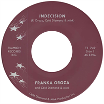 Franka Oroza & Cold Diamond & Mink - Indecision (Ltd Transparent Violet vinyl)