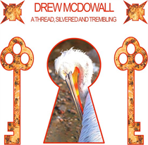Drew McDowall - A Thread, Silvered and Trembling (Clear red vinyl) (Vinyl)
