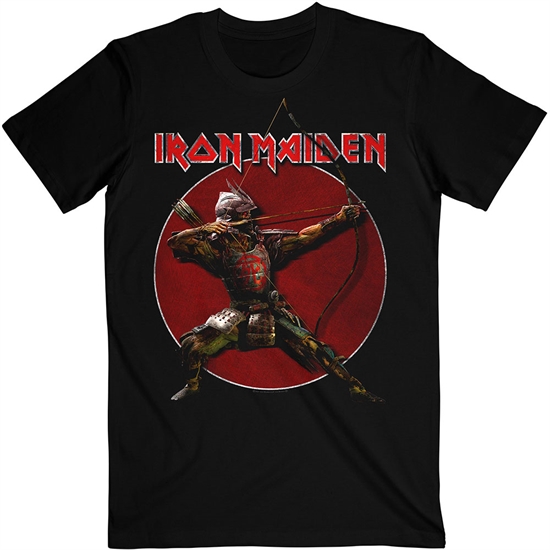 Iron Maiden: Senjutsu Eddie Archer Red Circle T-shirt XL