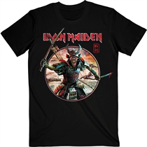 Iron Maiden: Senjutsu Eddie Warrior Circle T-shirt L