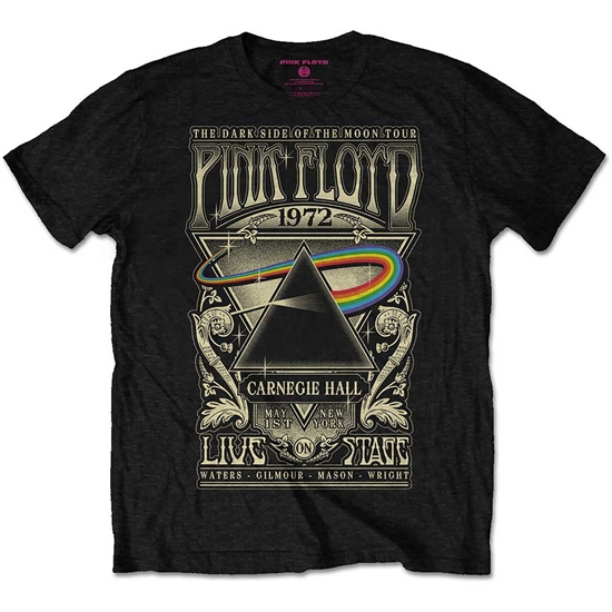 Pink Floyd: Carnegie Hall T-shirts Black M
