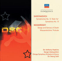 Shostakovich/Mussorgsky - Symphonies No.13 & 15