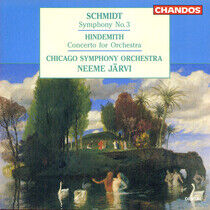 Jarvi, Neeme / Chicago Sy - Schmidt: Symphony No. 3..