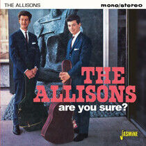 Allisons - Are You Sure -Bonus Tr-