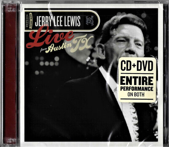 Lewis, Jerry Lee - Live From.. -CD+Dvd-