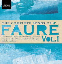 Faure, G. - Complete Songs of Faure 1