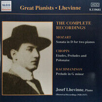 Lhevinne, Joseph - Complete Recordings