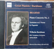 Brahms, Johannes - Piano Concerto No.1