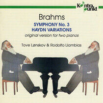 Brahms, Johannes - Symphony No.3/Haydn Varia