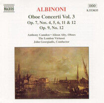 Albinoni, T. - Oboe Concerti Vol.3
