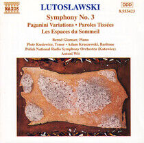 Lutoslawski, W. - Symphony No.3