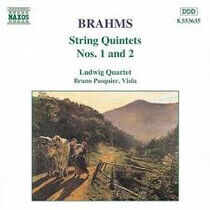 Brahms, Johannes - String Quintets Nos. 1&2