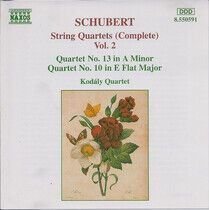 Schubert, Franz - String Quartets Vol. 2