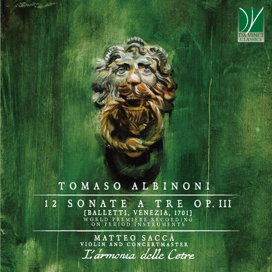 Sacca, Matteo/L\'armonia D - Albinoni: 12 Sonate Op...