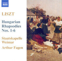 Liszt, Franz - Hungarian Rhapsodies 1-6