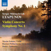 Lyapunov, S.M. - Violin Concerto/Sym.No.1