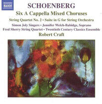 Schonberg, A. - Six a Cappella Mixed Chor