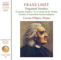 Liszt, Franz - Paganini Studies