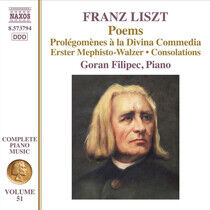 Liszt, Franz - Poems - Complete Piano Mu