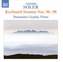 Liepins, Daumants - Antonio Soler: Keyboard..