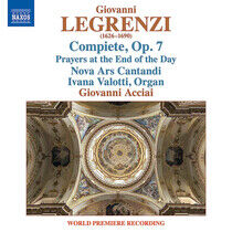 Legrenzi, G. - Compiete Op. 7 / Prayers