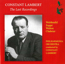Lambert, Constant - Last Recordings