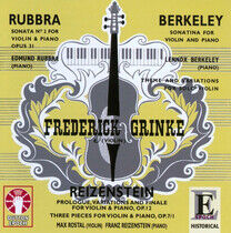 Grinke, Frederick - Werke Fur Violine & Piano