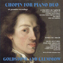 Goldstone & Clemmow - Chopin For Piano Duo