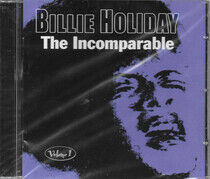 Holiday, Billie - Incomparable Vol.1
