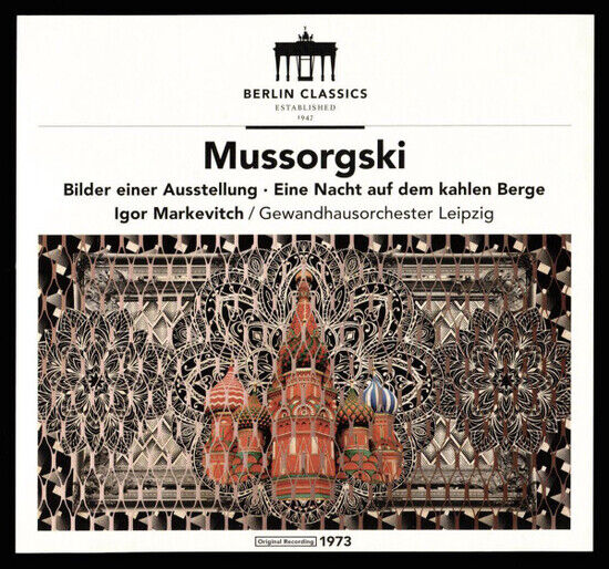 Mussorgsky, M. - Pictures At an.. -Digi-