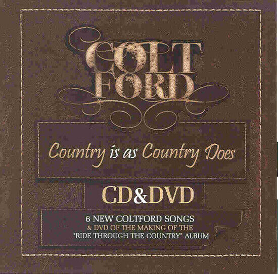 Ford, Colt - Country is As.. -CD+Dvd-