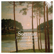 Brahms, Johannes - Sonatas For Clarinet & Pi