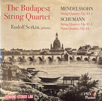 Budapest String Quartet - Plays Mendelssohn/Schuman