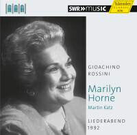 Horne, Marilyn - Liederabend 1992