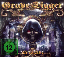 Grave Digger - 25 To Live -CD+Dvd-