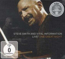 Smith, Steve & Vital Info - Live: One.. -CD+Dvd-