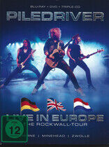 Piledriver - Live In Europe.. -Br+Dvd-