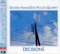 Adams, George & Don Pullen -Quartet- - Decisions -Ltd-