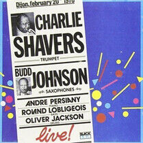 Shavers, Charlie & Budd J - Live -Ltd/Remast-