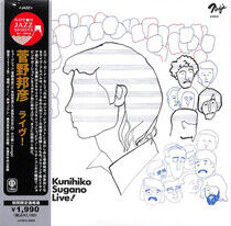Sugano, Kunihiko - Live! -Ltd/Jpn Card-
