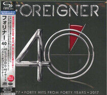 Foreigner - 40 -Shm-CD-