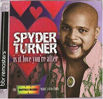 Turner, Spyder - Is It Love You're After