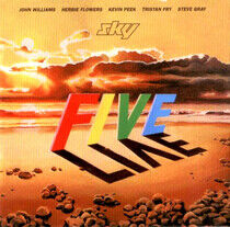 Sky - Five Live -Deluxe-
