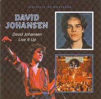 Johansen, David - David Johansen/Live It Up