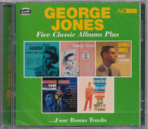 Jones, George - Five Classic Albums Plus
