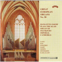 Jakob, Hans-Otto - Great European Organs..