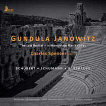 Janowitz, Gundula - Last Recital In Memoriam