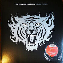 Flaming Sideburns - Silver Flames -Coloured-