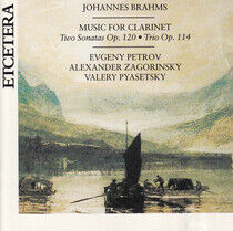 Brahms, Johannes - Music For Clarinet